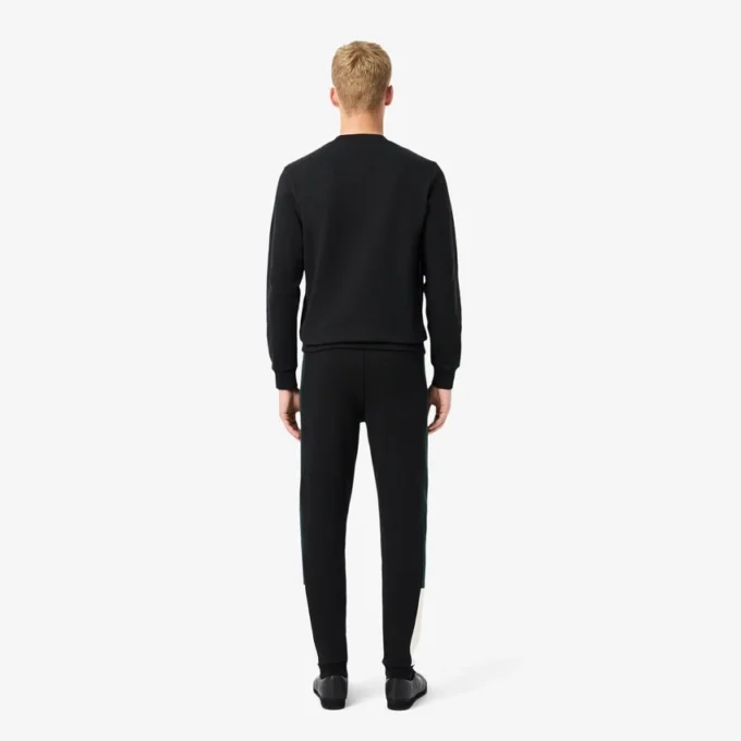 Herren-Fleece-Jogginghose mit schmal zulaufendem Bein