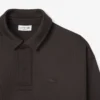 Herren-Fleece-Poloshirt in lockerer Passform
