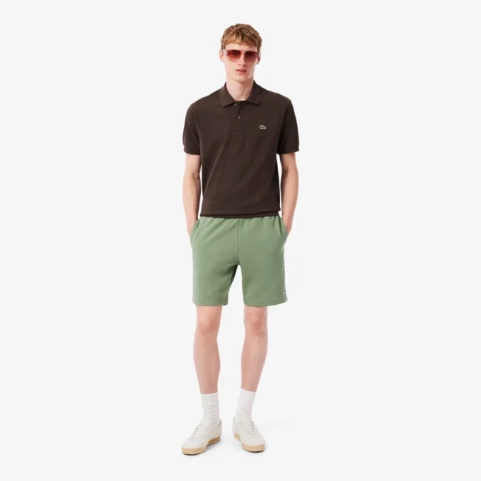 Herren-Fleece-Shorts in Regular Fit