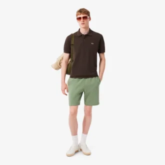 Herren-Fleece-Shorts in Regular Fit