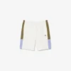 Herren-Fleece-Shorts mit Farbblock-Design