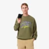 Herren-Fleece-Sweatshirt in lockerer Passform