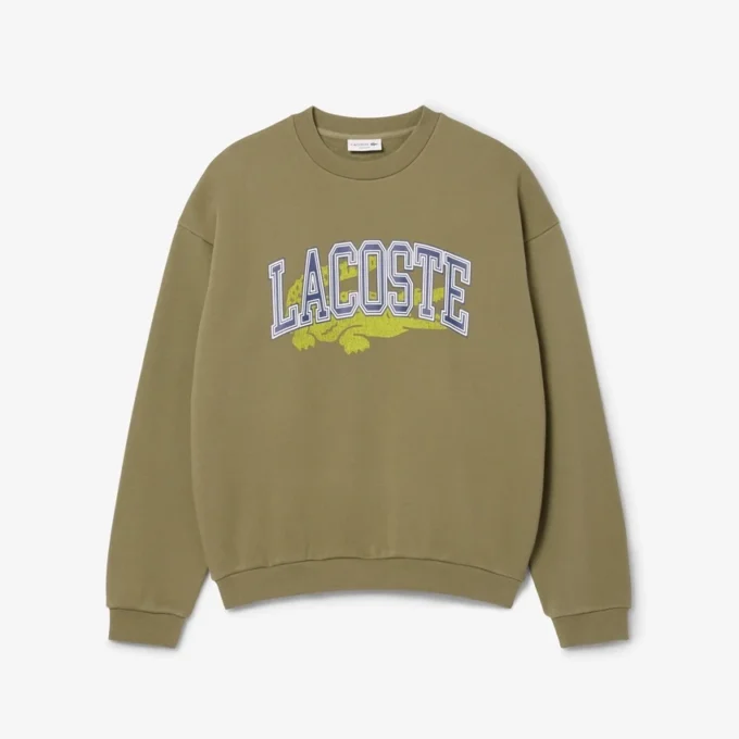 Herren-Fleece-Sweatshirt in lockerer Passform