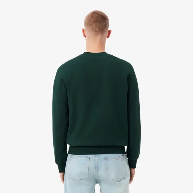 Herren-Fleece-Sweatshirt „Landscape Crocodile“