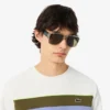 Herren-Fleece-Sweatshirt mit Farbblock-Design