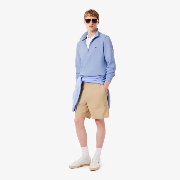 Herren-Fleece-Sweatshirt mit Reißverschluss