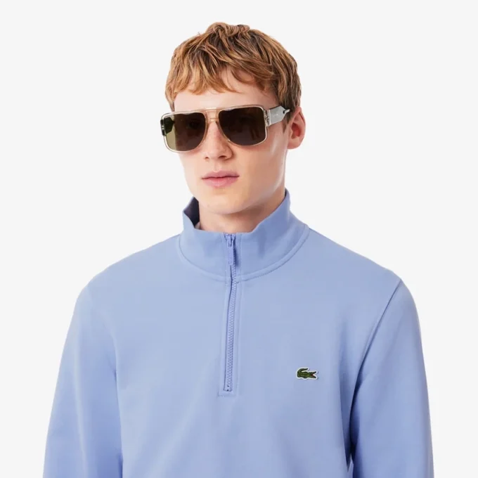 Herren-Fleece-Sweatshirt mit Reißverschluss