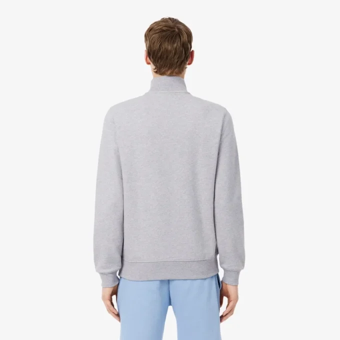 Herren-Fleece-Sweatshirt mit Reißverschluss