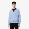 Herren-Fleece-Sweatshirt mit Reißverschluss in klassischer Passform