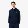 Herren-Fleece-Sweatshirt mit Reißverschluss in klassischer Passform