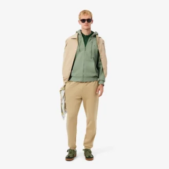 Herren-Fleece-Sweatshirt mit Reißverschluss in klassischer Passform