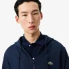 Herren-Fleece-Sweatshirt mit Reißverschluss in klassischer Passform