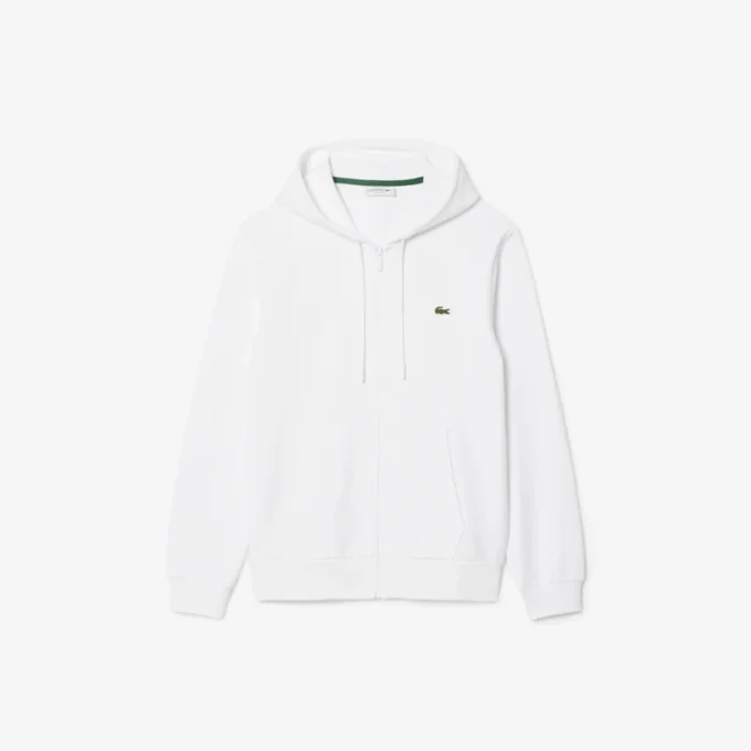 Herren-Fleece-Sweatshirt mit Reißverschluss in klassischer Passform