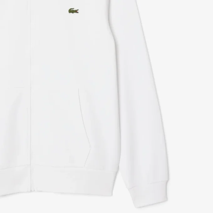 Herren-Fleece-Sweatshirt mit Reißverschluss in klassischer Passform