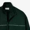 Herren-Fleece-Sweatshirt mit Reißverschluss und Satin-Effekt