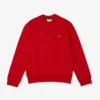 Herren-Fleece-Sweatshirt mit Rundhalsausschnitt
