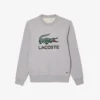 Herren-Fleece-Sweatshirt mit Rundhalsausschnitt