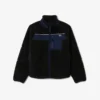 Herren-Fleecejacke mit Farbblock-Design