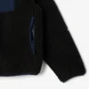 Herren-Fleecejacke mit Farbblock-Design