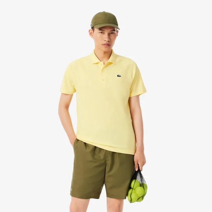 Herren-Golf-Poloshirt mit UV-Schutz in Regular Fit