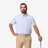 Herren-Golf-Poloshirt mit UV-Schutz in Regular Fit