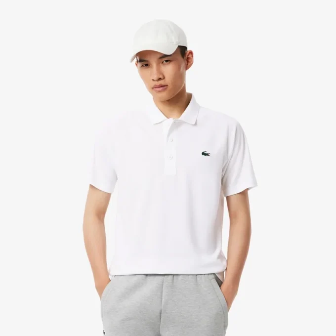 Herren-Golf-Poloshirt mit UV-Schutz in Regular Fit