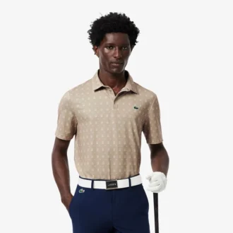 Herren-Golf-Poloshirt mit UV-Schutz in Regular Fit
