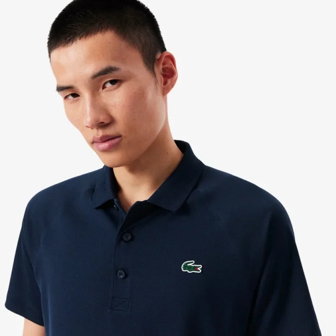 Herren-Golf-Poloshirt mit UV-Schutz in Regular Fit