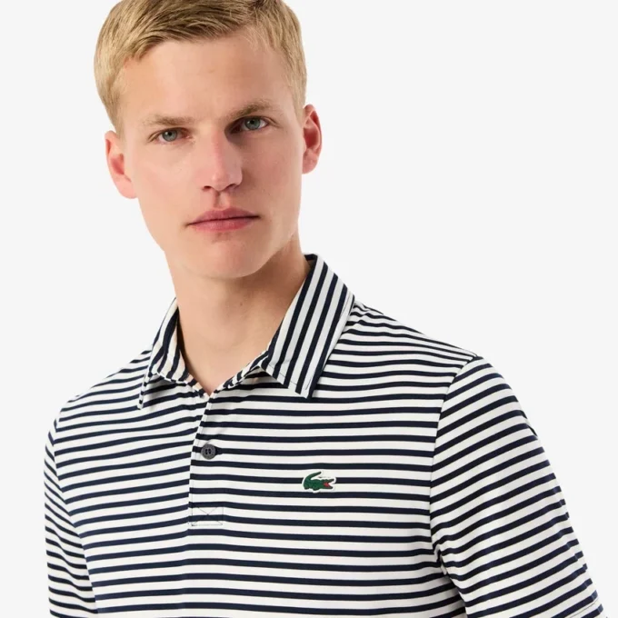 Herren-Golf-Poloshirt mit UV-Schutz in Regular Fit