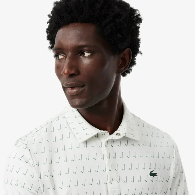 Herren-Golf-Poloshirt mit UV-Schutz in Regular Fit
