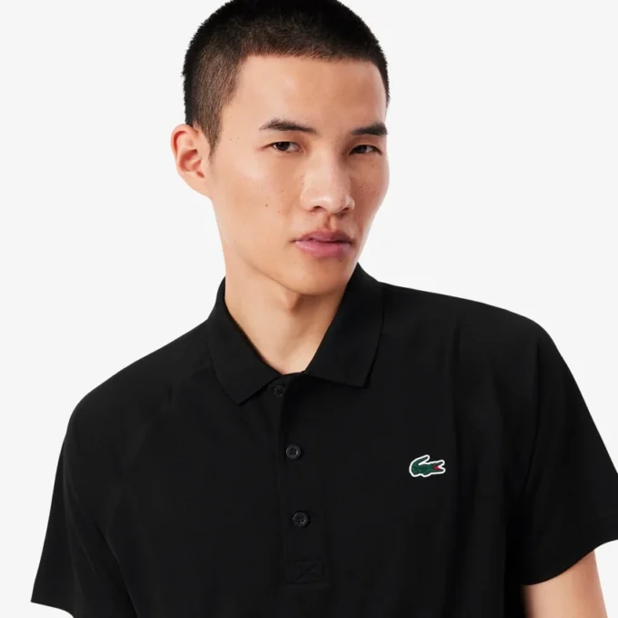 Herren-Golf-Poloshirt mit UV-Schutz in Regular Fit
