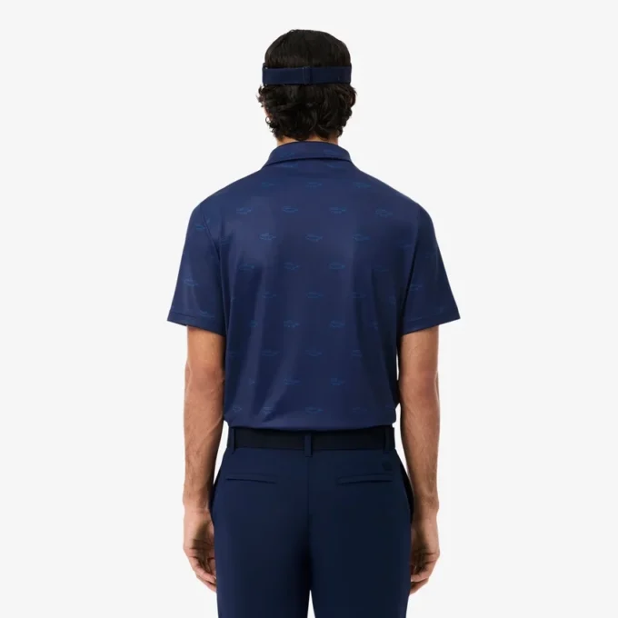 Herren-Golf-Poloshirt mit UV-Schutz in Regular Fit