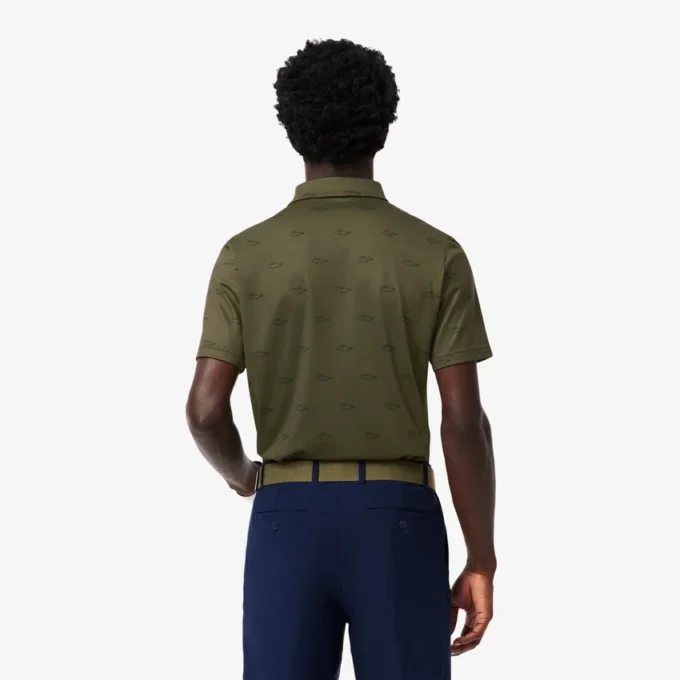 Herren-Golf-Poloshirt mit UV-Schutz in Regular Fit