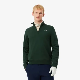 Herren-Golf-Windjacke mit Viertelreißverschluss