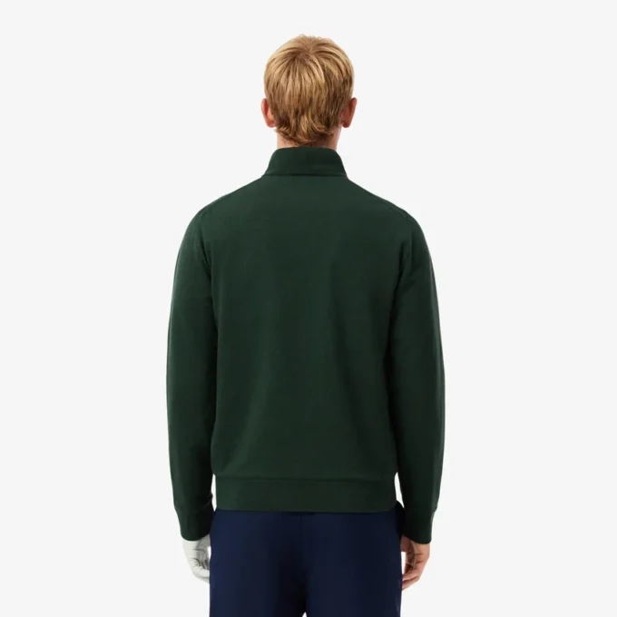 Herren-Golf-Windjacke mit Viertelreißverschluss