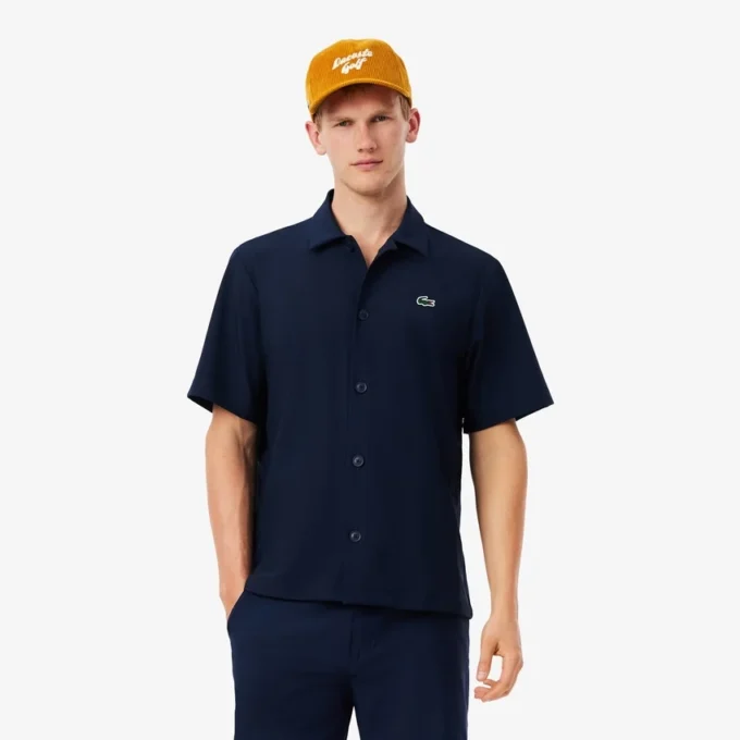 Herren-Golfhemd aus Stretch mit „Ultra Dry“-Print