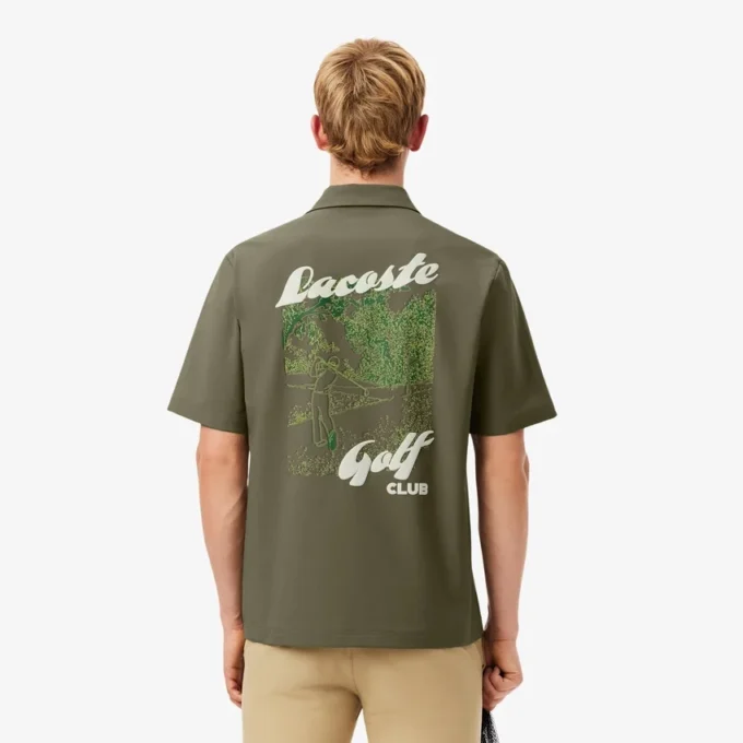 Herren-Golfhemd aus Stretch mit „Ultra Dry“-Print