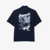 Herren-Golfhemd aus Stretch mit „Ultra Dry“-Print
