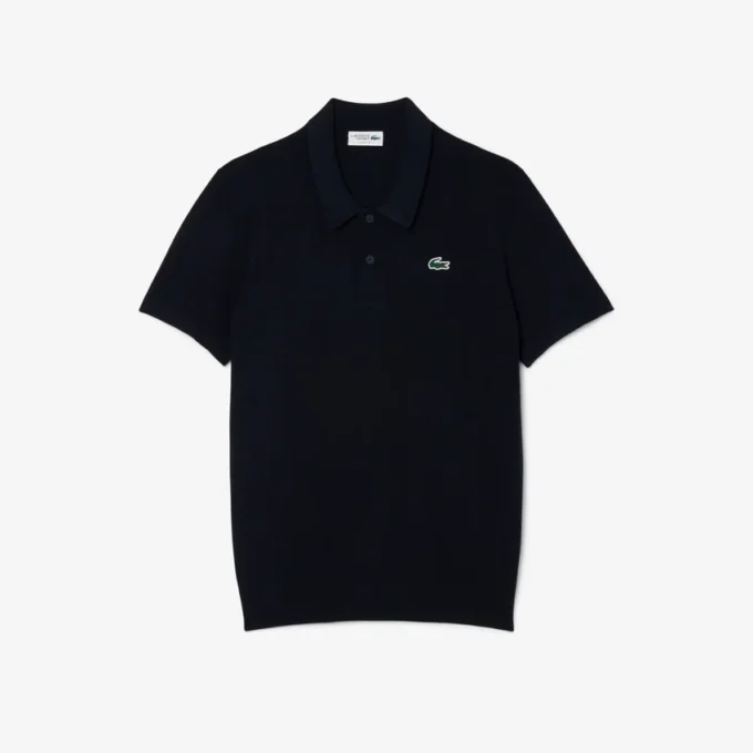 Herren-Golfpullover mit Polokragen und kurzen Ärmeln
