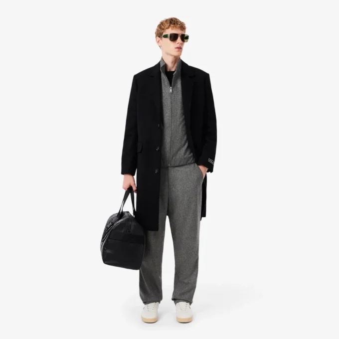 Herren-Harrington-Jacke aus Wolle