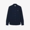 Herren-Hemd aus Baumwollpiqué in Slim Fit