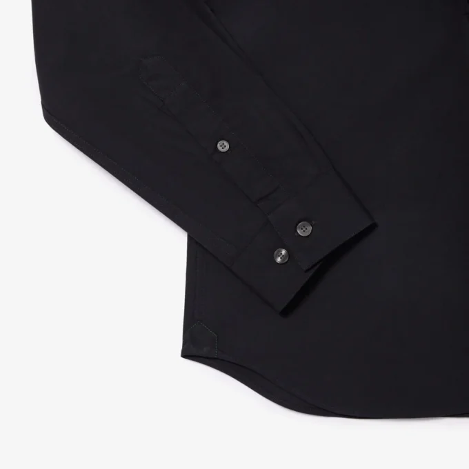 Herren-Hemd aus Stretch-Popeline in Slim Fit