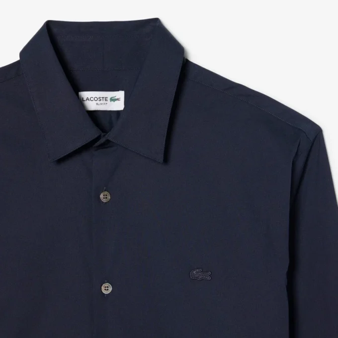 Herren-Hemd mit Knopfleiste, Slim Fit und Stretch