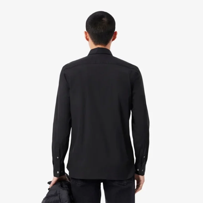 Herren-Hemd mit Knopfleiste, Slim Fit und Stretch