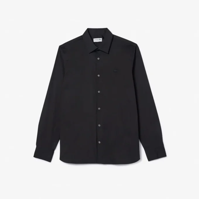 Herren-Hemd mit Knopfleiste, Slim Fit und Stretch