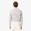 Herren-Hemd mit schmaler Passform aus Stretch-Karostoff