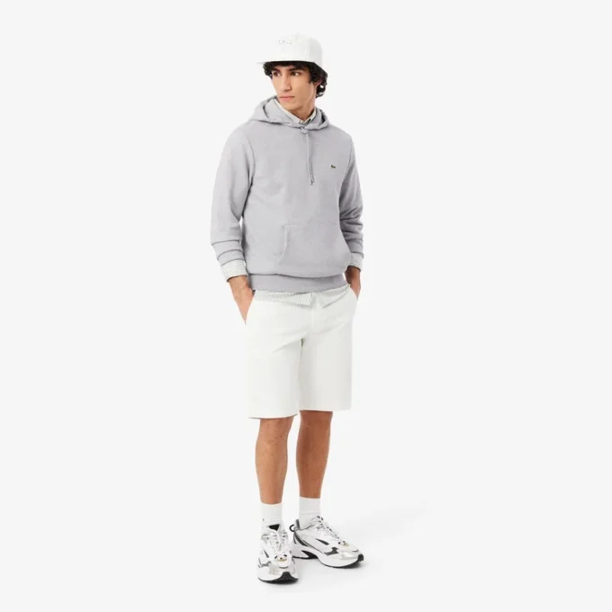 Herren-Hoodie aus Baumwollfleece