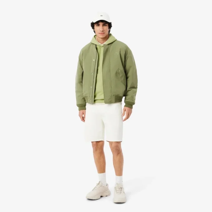 Herren-Hoodie aus Baumwollfleece