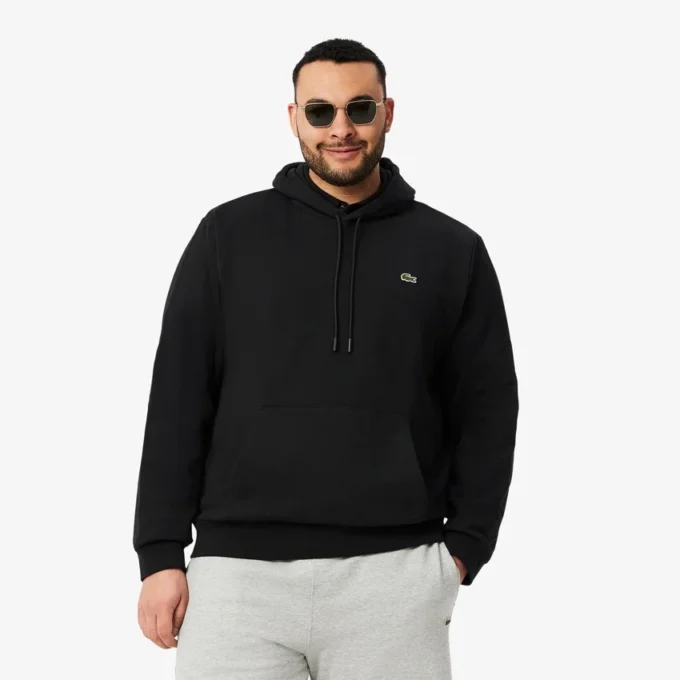 Herren-Hoodie aus Baumwollfleece