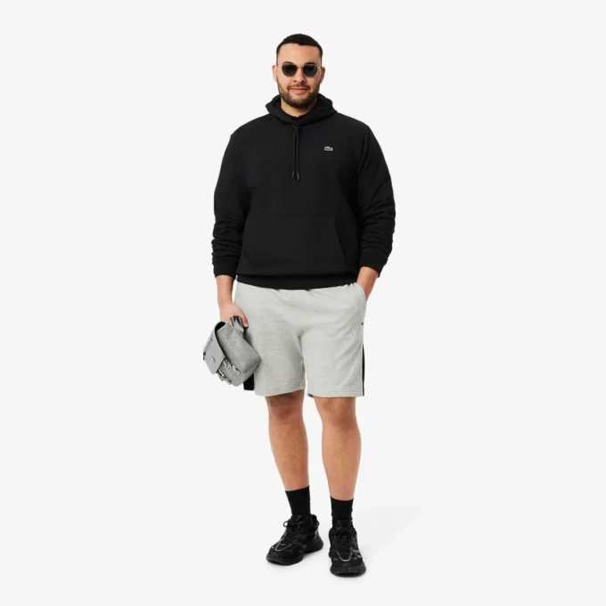 Herren-Hoodie aus Baumwollfleece